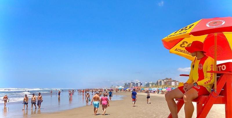 Guarda-vidas estarão nas praias do Sul neste fim de semana