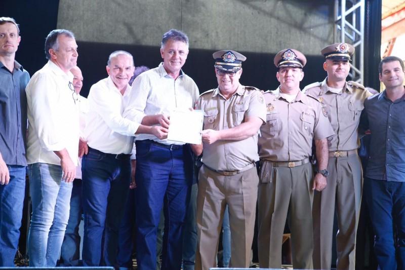 Câmara de Forquilhinha faz devolução que será destinada à Polícia Militar