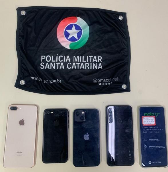 PM de Criciúma recupera celular furtado em loja de Cocal do Sul
