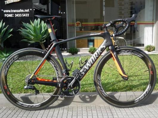 Bicicleta mais veloz do mundo está em Criciúma