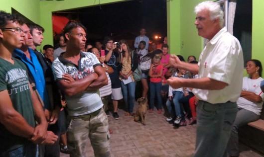 Décio Góes e Olírio José Lino realizam encontro de adesão