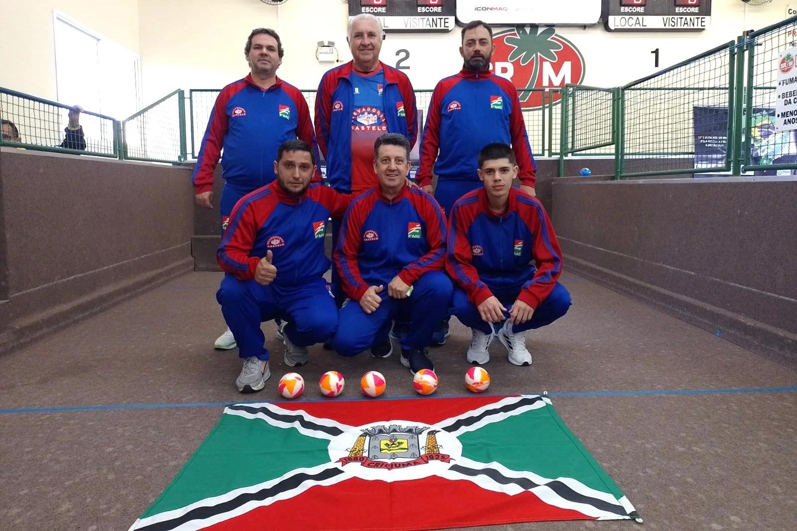 Criciúma termina o Campeonato Nacional de Bocha em quinto lugar
