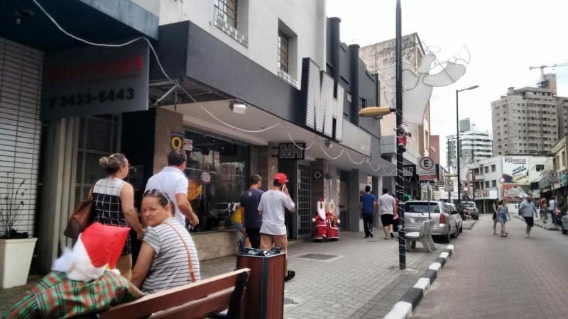 O primeiro domingo para as compras de Natal