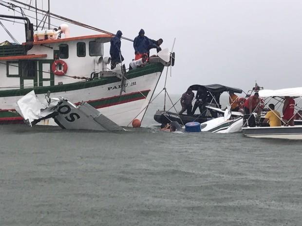 Avião que transportava ministro do STF cai no Rio de Janeiro