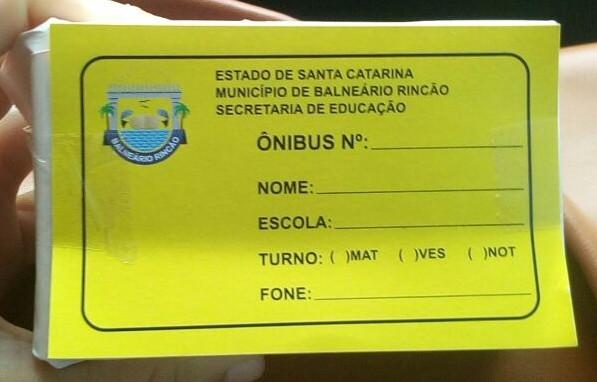 Transporte escolar passa a funcionar mediante apresentação de carteirinha