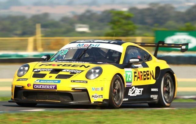 Dupla da Equipe Farben ganha 300 km e sobe no pódio geral na Porsche Cup em Goiânia