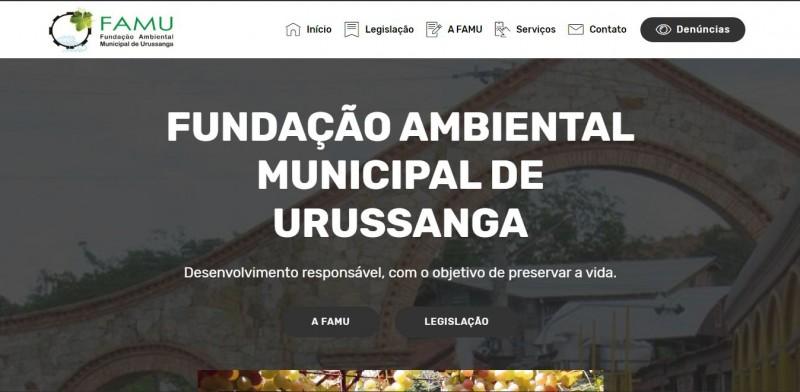 Urussanga: Site da Famu já pode ser acessado pelo cidadão