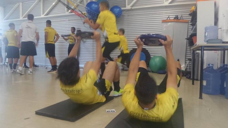 Grupo tricolor realiza atividades específicas no CT