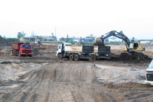 Movimento intenso para a construção da ponte Anita Garibaldi