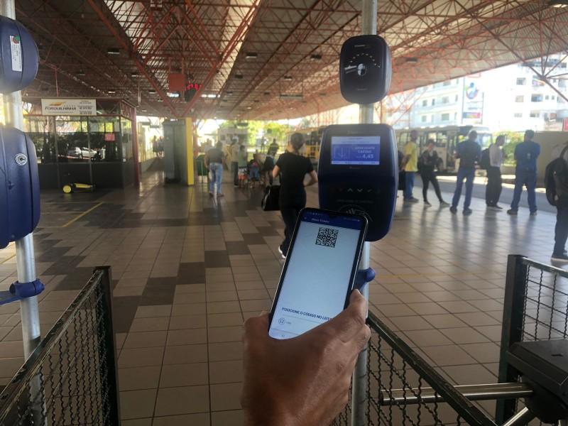Pagamento da tarifa de ônibus agora pode ser feita via QR code