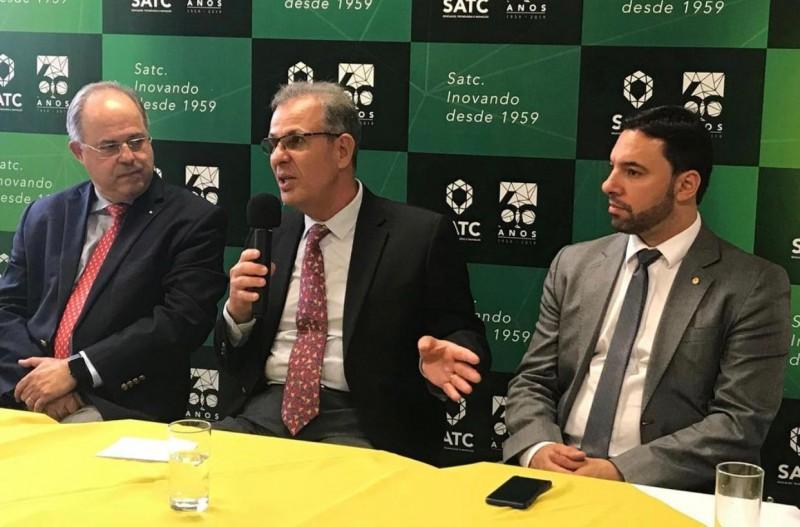 Daniel Freitas destina R$ 500 mil para projeto inédito de captura de CO2 da Satc