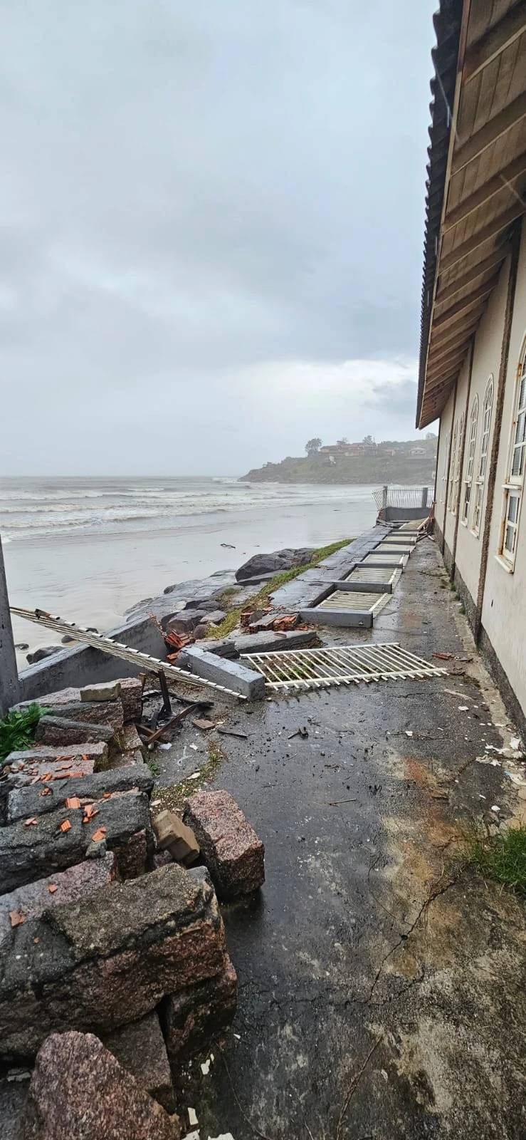 Possível tsunami meteorológico atinge municípios do Sul de Santa Catarina; veja vídeos — foto 3