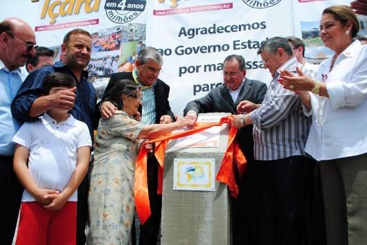Em Içara, inauguração de rodovia e mais recursos liberados