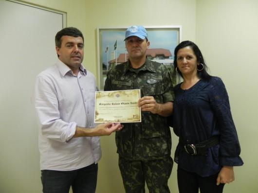 Militar de Forquilhinha participará de missão de paz no Haiti