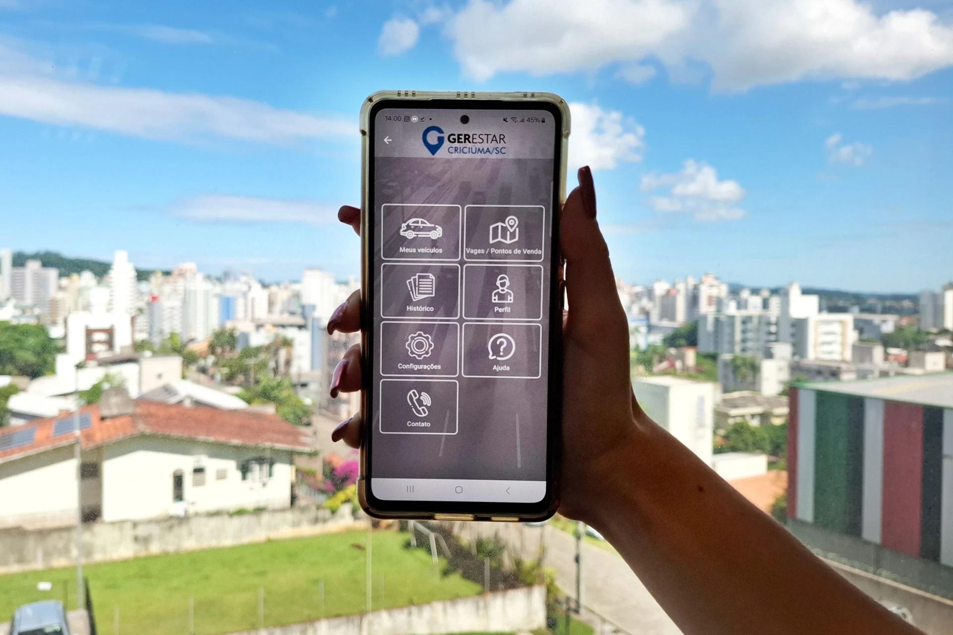 Gerestar Criciúma: pague e controle seu estacionamento diretamente pelo celular