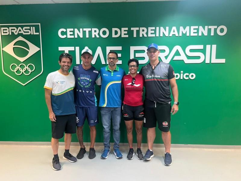 Triatleta e técnico da S.R.Mampituba/FME Criciúma participam de Training Camp da Seleção Brasileira