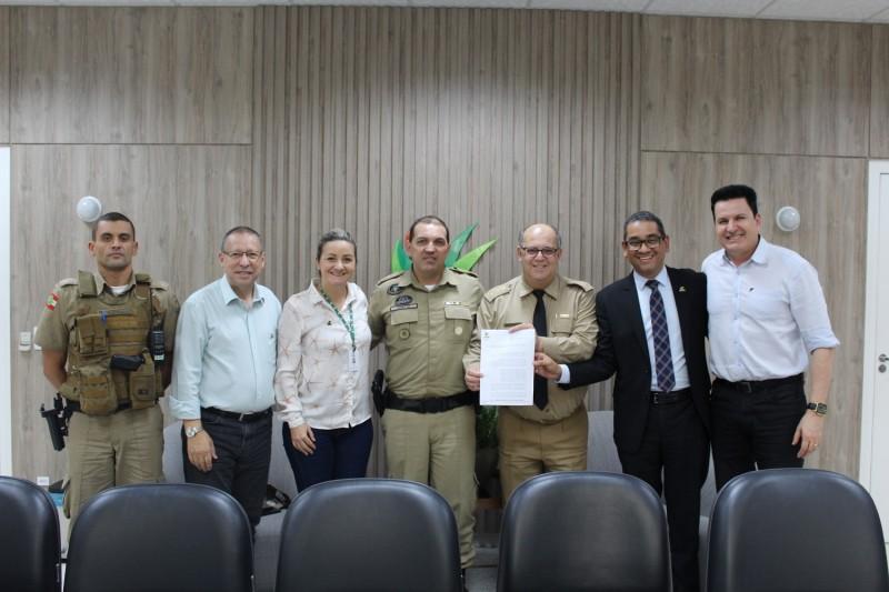 Unesc e Polícia Militar dialogam pela segurança do campus e seus arredores