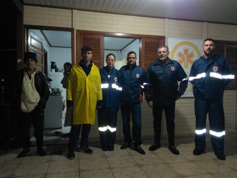 Defesa Civil de Içara acolhe 20 famílias 