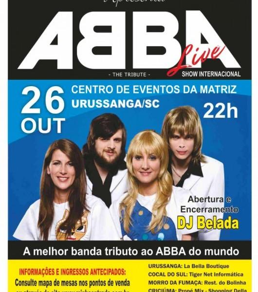 Grupo argentino representará ABBA em Urussanga