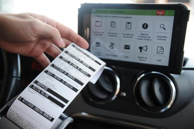 Em Orleans e Lauro Müller, PM já usa tablets para atender ocorrências