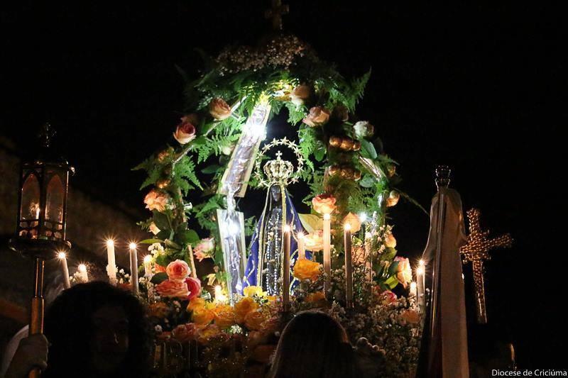 Paróquia de Siderópolis se prepara para a festa da padroeira do Brasil 