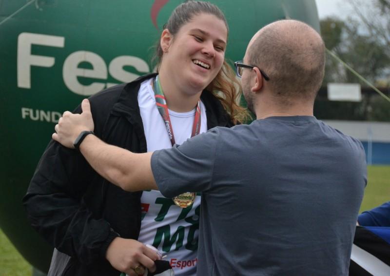 O amor pelo atletismo teve início em sala de aula