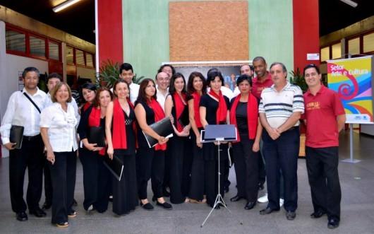 Coral chileno comemora o Dia do Músico na Unesc