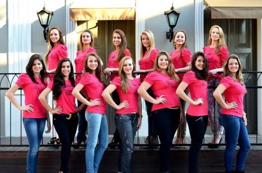 Candidatas a rainha da Festa da Gastronomia Nova Veneza são conhecidas