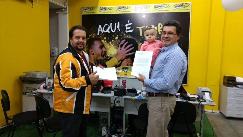 Uma chapa registrada para eleição no Tigre