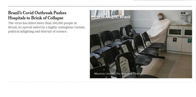 New York Times aborda caos na saúde em Porto Alegre