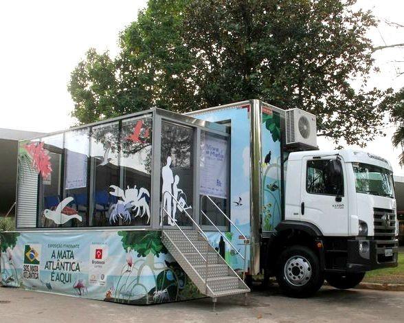Caminhão da Fundação SOS Mata Atlântica estará em Forquilhinha 