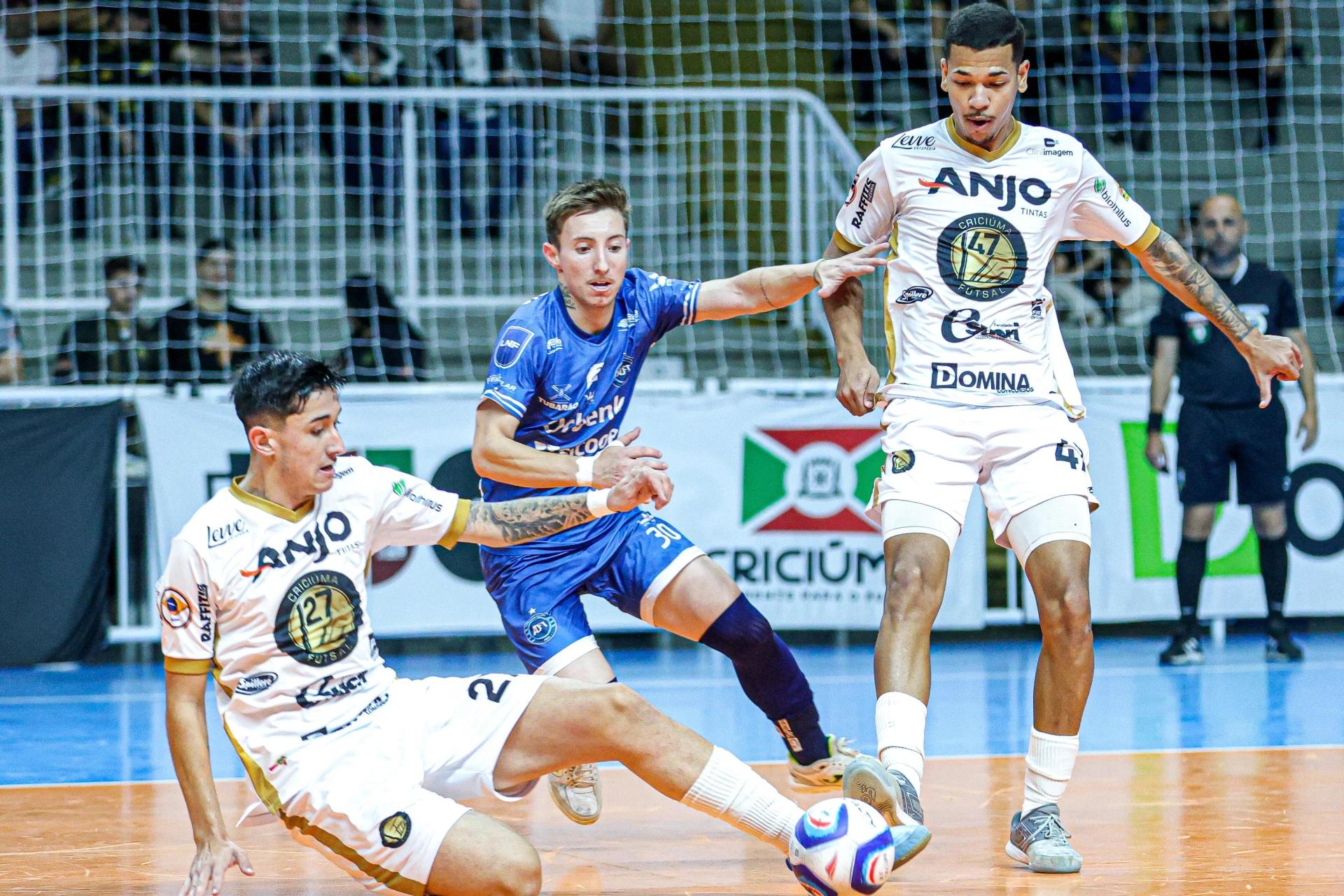 Criciúma Futsal recebe o Pouso Redondo pelo Campeonato Catarinense