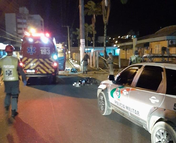 Grave acidente provoca morte de motociclista em Urussanga