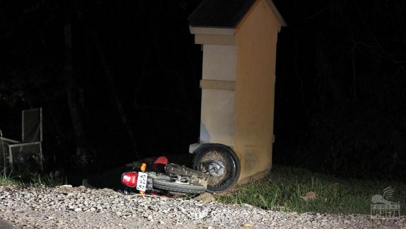 Motociclista morre após perder controle da direção em curva