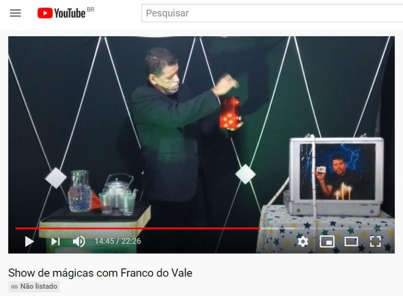 Apresentação de mágica é um dos projetos aprovados pela Lei Aldir Blanc