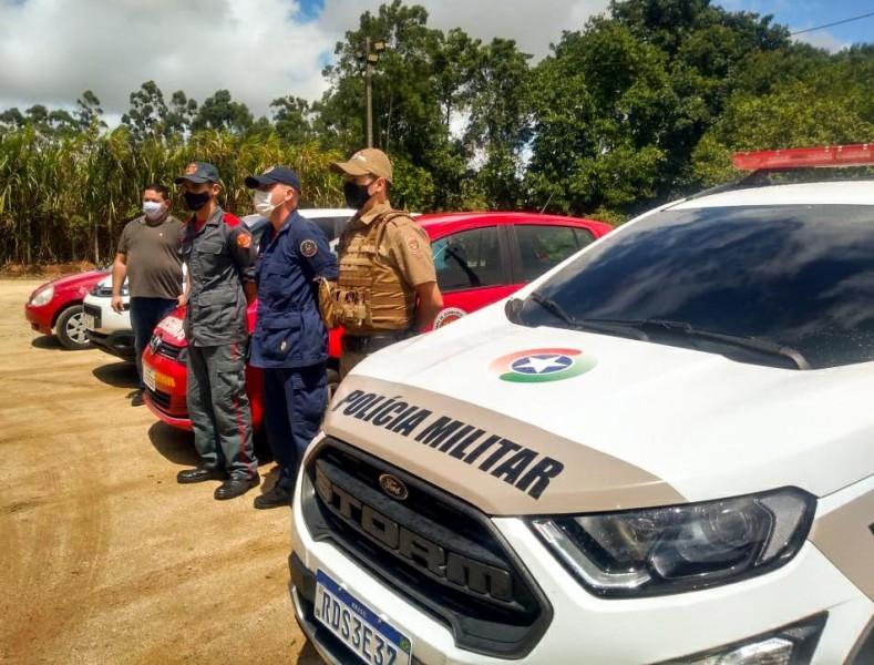 PM, Bombeiros e Defesa Civil orientam sobre restrições do lockdown em Forquilhinha