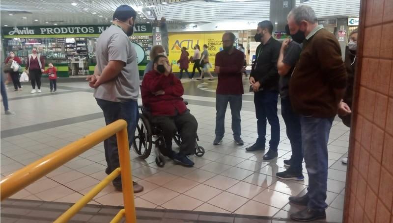 Gerência dos Terminais e Codec fazem vistoria no Terminal Central de Criciúma