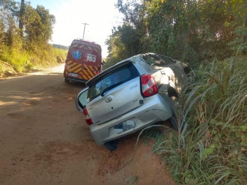 Motorista é hospitalizada após acidente de trânsito em Morro da Fumaça 
