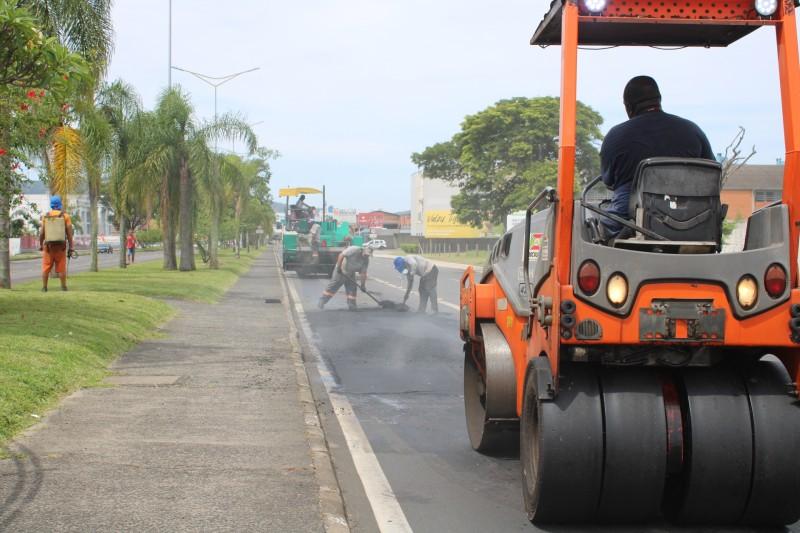Prefeitura de Criciúma inicia obras de revitalização da avenida Centenário
