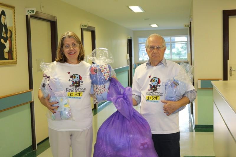 Pacientes oncológicos recebem ‘Naninhas do Bem’