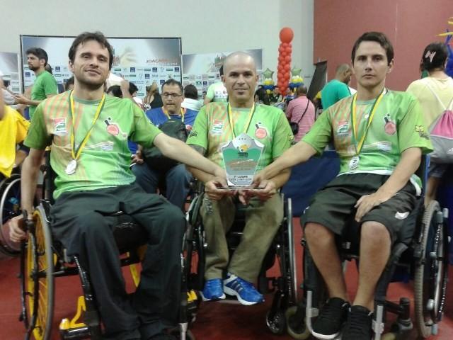 Equipe paralímpica de Criciúma conquista vice-campeonato brasileiro