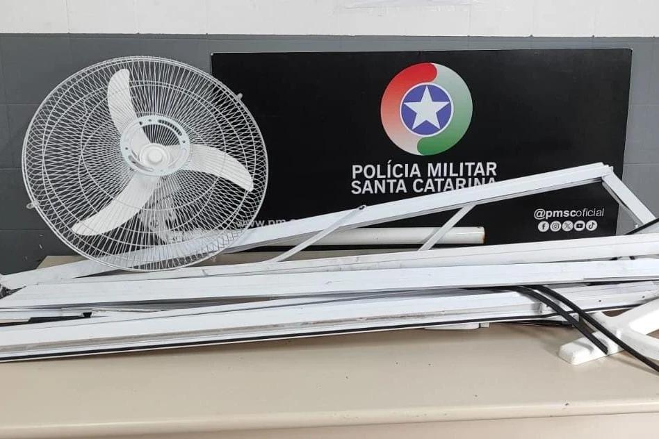 Suspeito é detido após furto em igreja no bairro Patrimônio, em Siderópolis