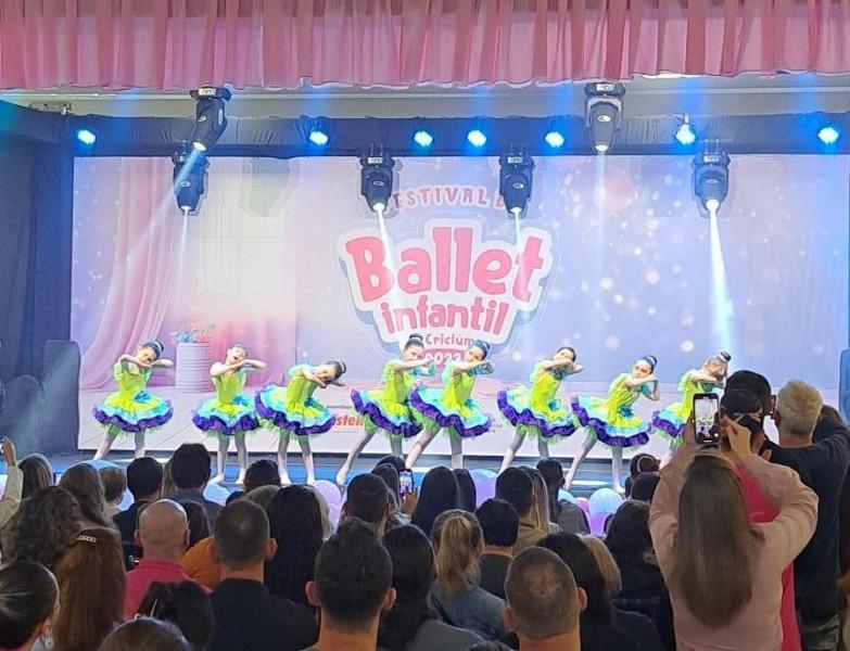 Festival de Ballet Infantil levará mais de 700 bailarinas ao Criciúma Shopping