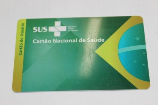 Criciumenses receberão novo cartão do SUS 