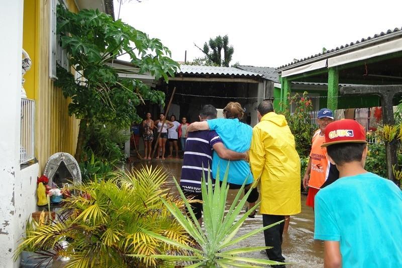 Içara contabiliza prejuízos causados pela chuva