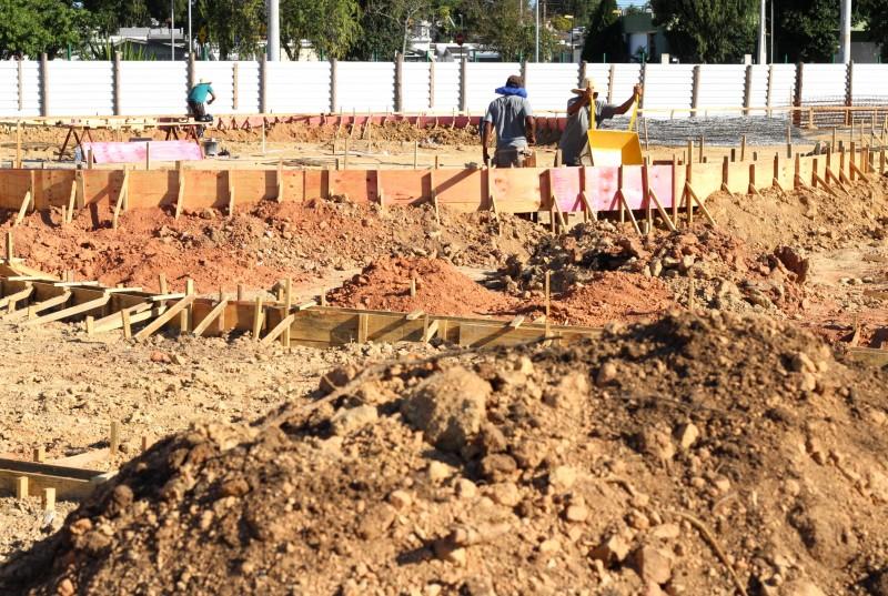 Skatepark começa a ganhar forma no Parque Municipal Prefeito Altair Guidi