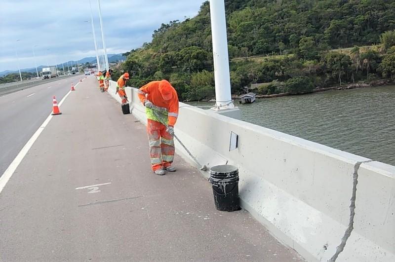 Obras no trecho Sul da BR-101 exigem atenção dos motoristas