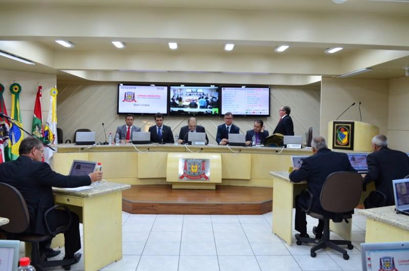 Câmara de Vereadores abre os trabalhos de 2018