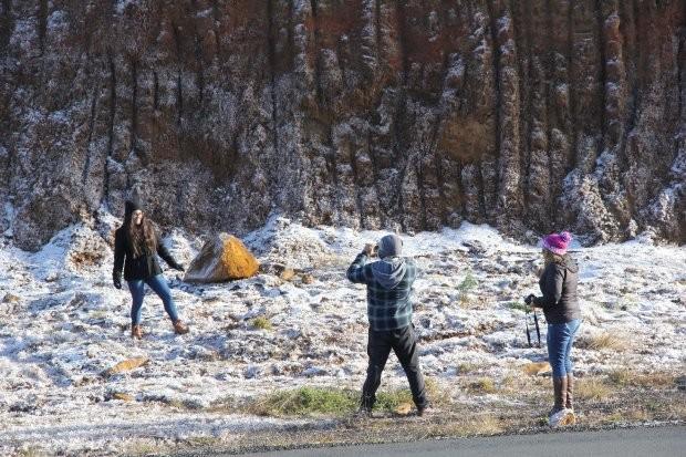 Santa Catarina amanhece com sensação térmica de 27 graus negativos