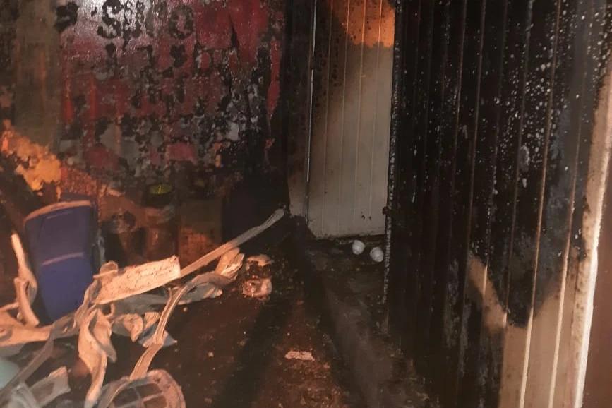 Laguna: fogareiro causa incêndio em residência